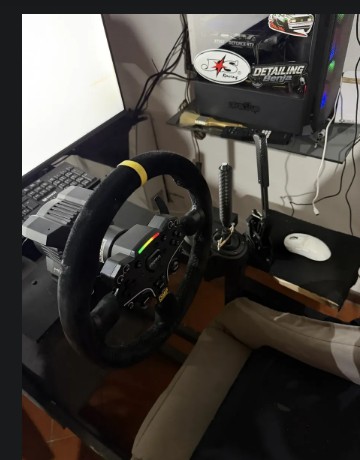 Foto real - Freno de Mano USB Simracing